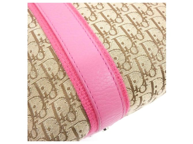 Borsa Christian Dior Rosa Beige - vista 4