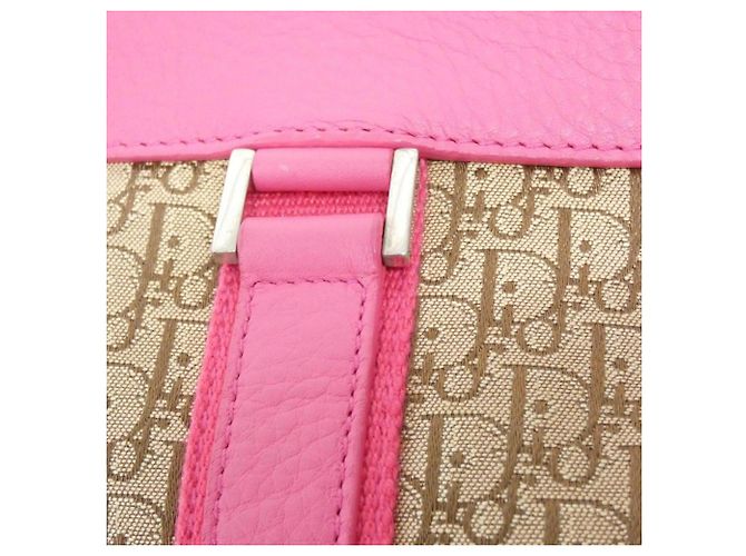 Borsa Christian Dior Rosa Beige - vista 5