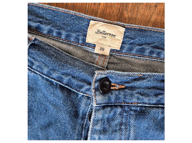 Vaqueros Bellerose Popeye01 Corte Recto Azules - vista 3
