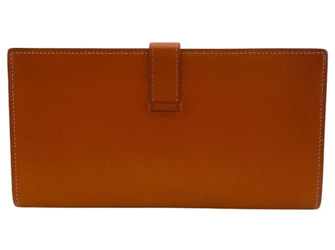 Hermès Cartera larga bi-fold Hermes en Orange Naranja - vista 2