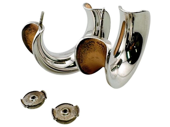 Hermès Hermes Gold Stud Ohrringe Golden - Ansicht 5