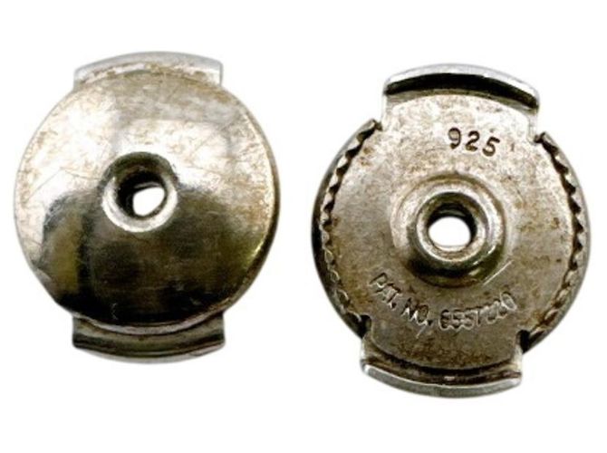 Hermès Hermes Gold Stud Ohrringe Golden - Ansicht 7