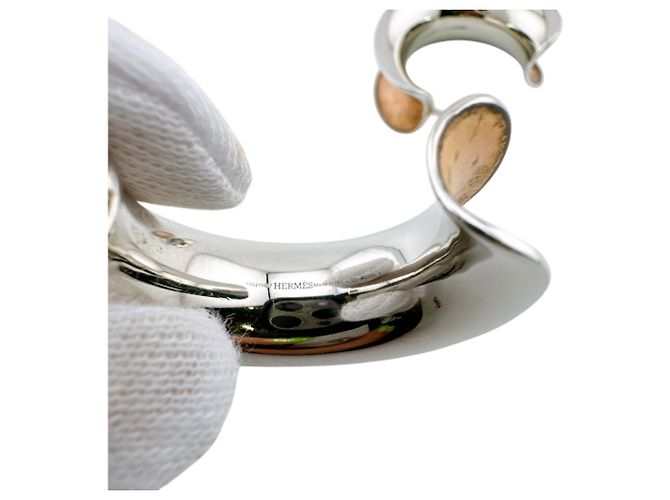 Hermès Hermes Gold Stud Ohrringe Golden - Ansicht 8