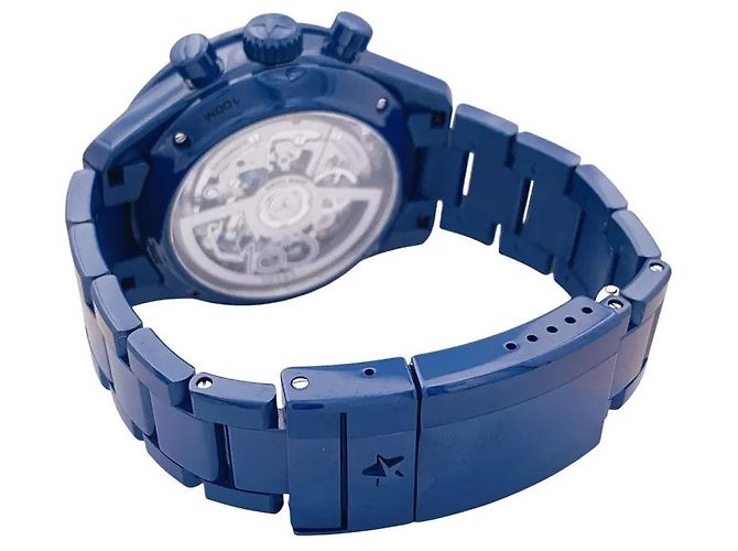 Zénith Zenith Uhr, "Chronomaster Sport 160th Anniversary Edition", blaue Keramik. - Ansicht 3