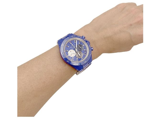 Zénith Zenith Uhr, "Chronomaster Sport 160th Anniversary Edition", blaue Keramik. - Ansicht 5