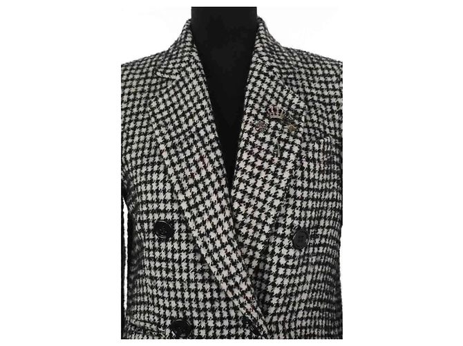 The Kooples Abrigo negro - vista 2