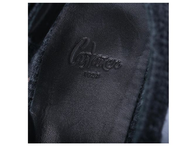 Autre Marque Espadrilles con zeppa Castañer Grigio scuro Bordò - vista 7