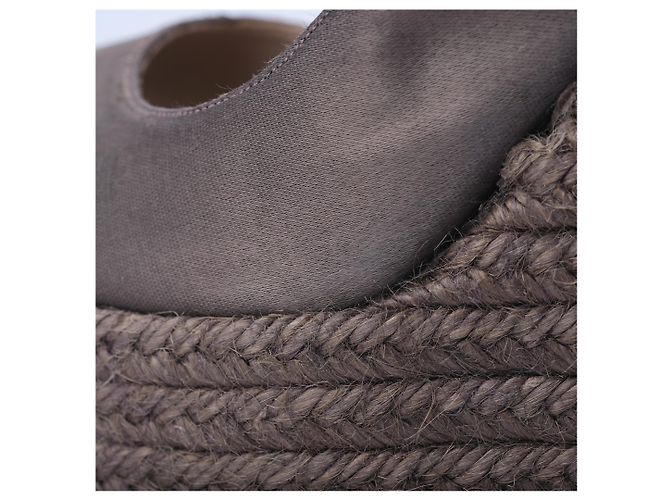 Autre Marque Espadrilles con zeppa Castañer Taupe Grigio - vista 5