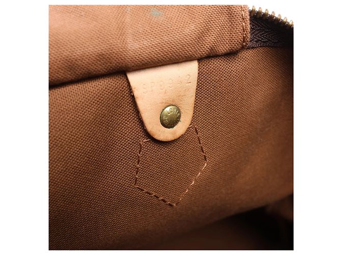 Borsa Louis Vuitton Speedy 40 Monogram Canvas Marrone M41522 - vista 12