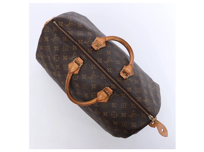 Borsa Louis Vuitton Speedy 40 Monogram Canvas Marrone M41522 - vista 5