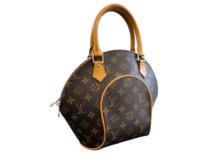 Borsa Louis Vuitton Monogram Ellipse MM 2003 - vista 3