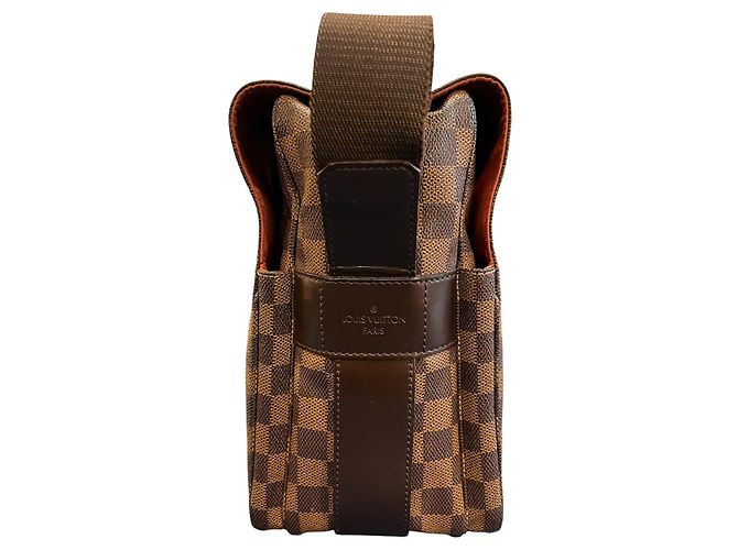 Borsa Louis Vuitton Damier Ebene Naviglio 1998 - vista 3