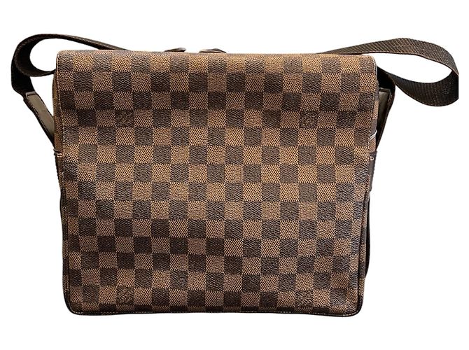Borsa Louis Vuitton Damier Ebene Naviglio 1998 - vista 4