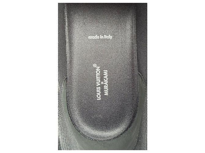 Louis Vuitton x Takashi Murakami Tênis LV Trainer Preto - vista 9
