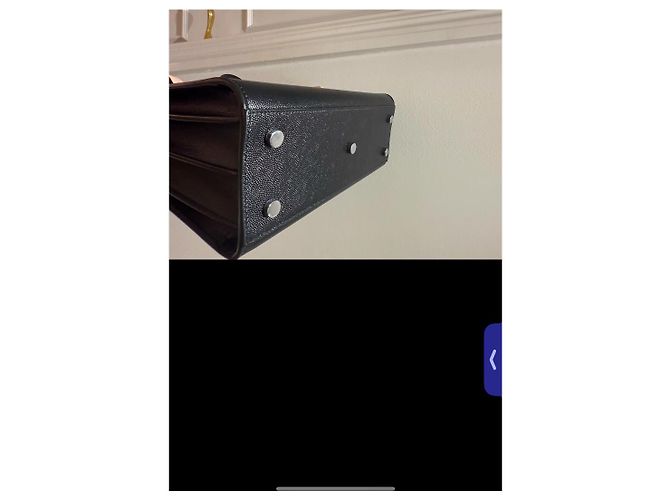 Saint Laurent Borsa Sac De Jour Nano Nero - vista 8