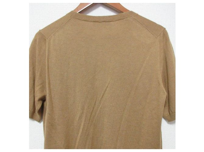 Maglia Max Mara in seta e cashmere a maniche corte Marrone - vista 4