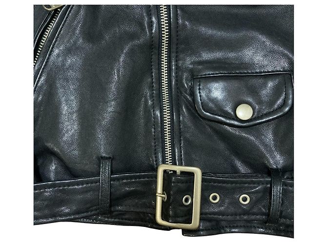 Autre Marque Chaqueta Leather Riders beautiful people Negro - vista 4