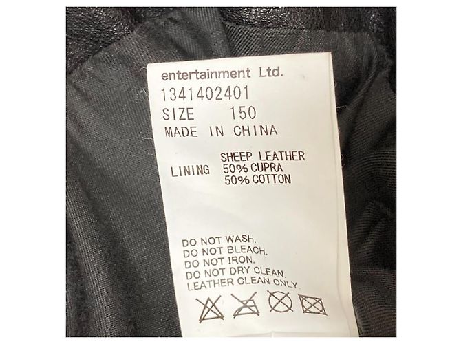 Autre Marque Chaqueta Leather Riders beautiful people Negro - vista 7