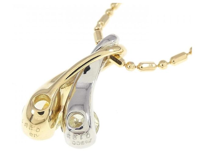 Autre Marque Collana con Diamanti Au750/PT D'oro - vista 4