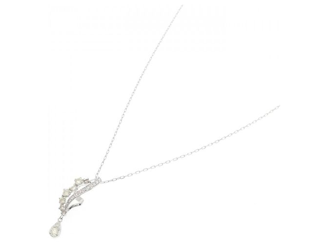 Autre Marque Collana con diamante Au750 Argento - vista 2