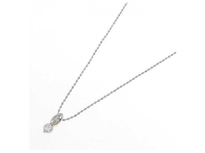 Autre Marque Collana in platino e diamanti Argento - vista 2