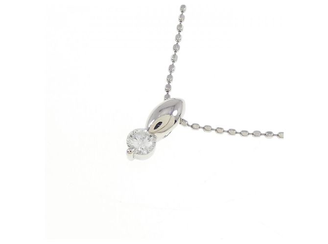 Autre Marque Collana in platino e diamanti Argento - vista 3