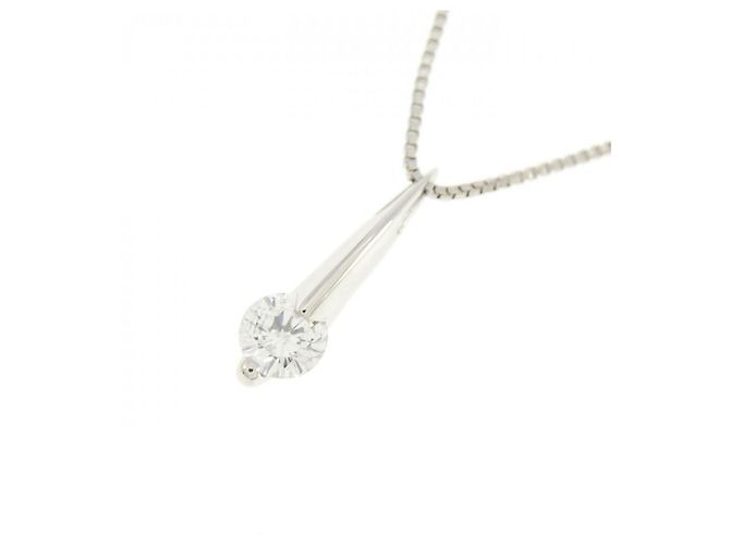 Autre Marque Collana in platino Pt900/Pt850 e diamante Argento - vista 3