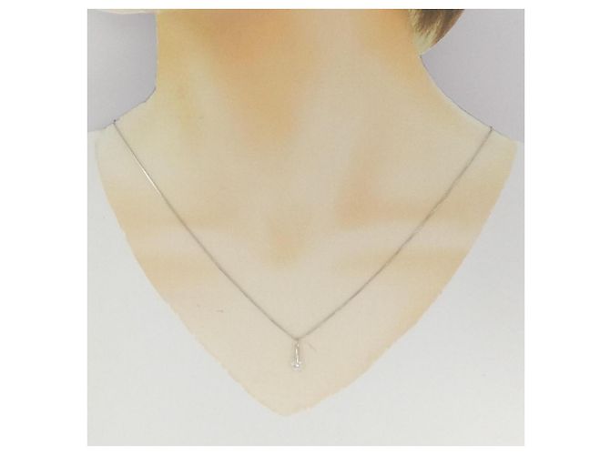 Autre Marque Collana in platino Pt900/Pt850 e diamante Argento - vista 6