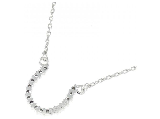 Autre Marque Collana in oro bianco 10K e diamanti Argento - vista 4