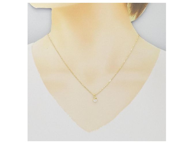 Autre Marque Collana con diamante Au750 D'oro - vista 6