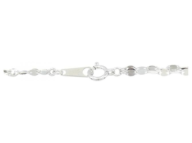 Autre Marque Collana in oro bianco Au750 Argento - vista 4