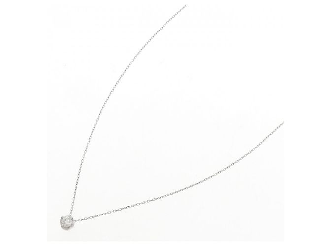Autre Marque Collana in platino e diamanti Argento - vista 2