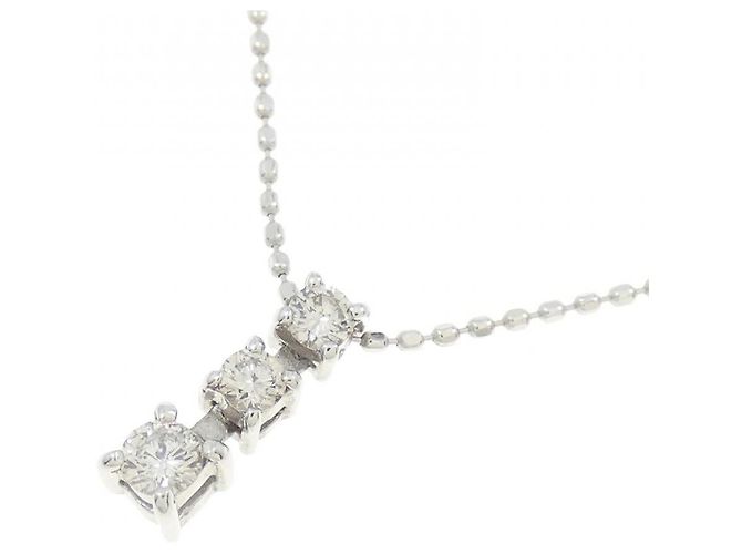Autre Marque Collana con diamanti Au750 Argento - vista 3
