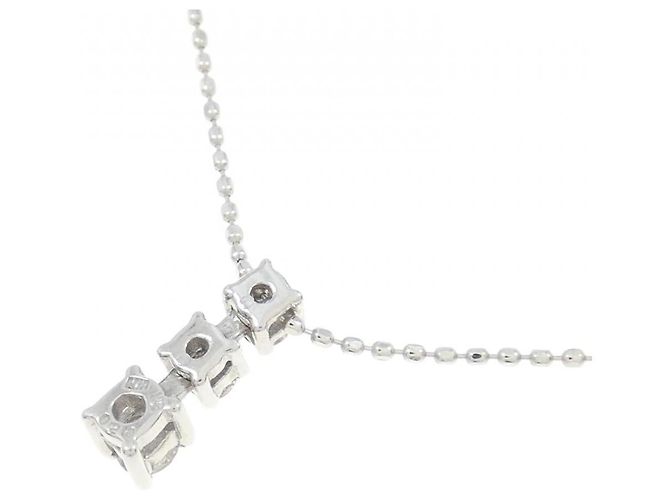 Autre Marque Collana con diamanti Au750 Argento - vista 4