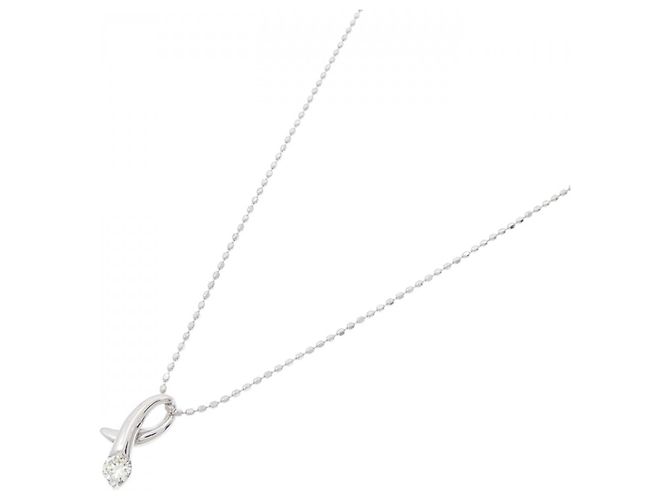 Autre Marque Collana in oro bianco e diamanti Au750 Argento - vista 2