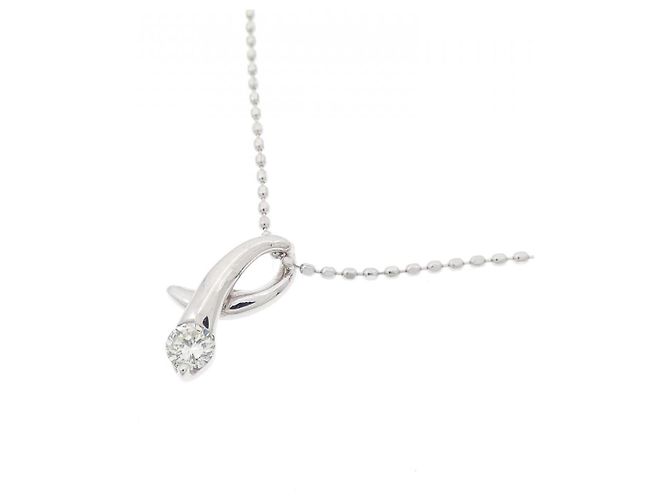 Autre Marque Collana in oro bianco e diamanti Au750 Argento - vista 3