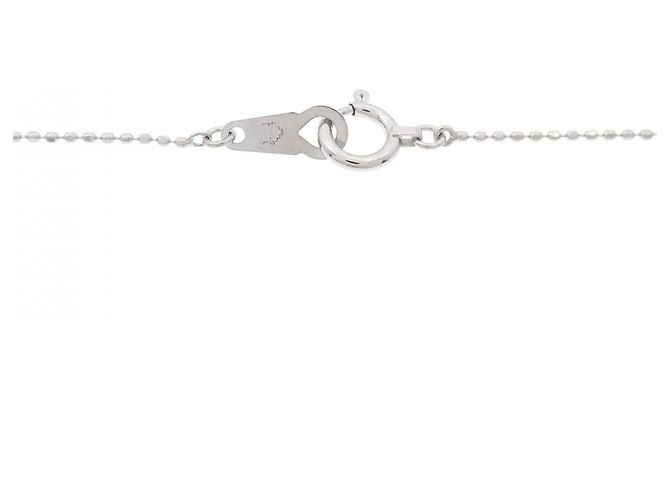 Autre Marque Collana in oro bianco e diamanti Au750 Argento - vista 5