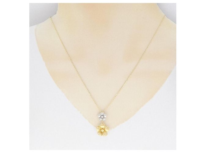 Autre Marque Collana 750YG 750WG D'oro - vista 6