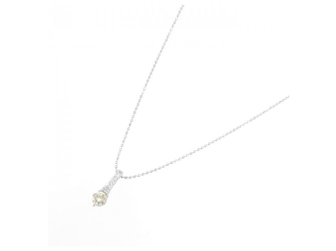 Autre Marque Collana con Diamanti Au750 Argento - vista 2