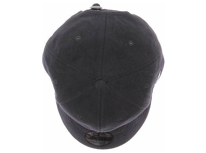 Saint Laurent Cap aus schwarzer Baumwolle - Ansicht 3