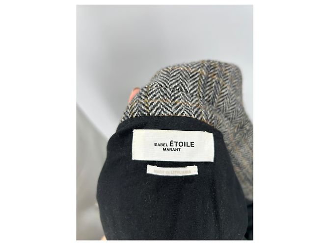 Blazer Isabel Marant Etoile Gris de Algodón - vista 5
