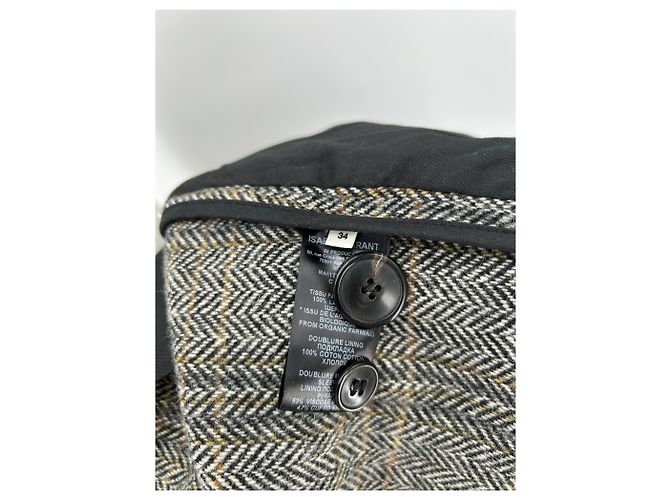 Blazer Isabel Marant Etoile Gris de Algodón - vista 6