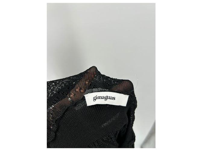 Autre Marque GIMAGUAS Schwarzes langes Kleid - Ansicht 5