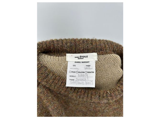 Pulôver Isabel Marant de lã cor camelo M - vista 5
