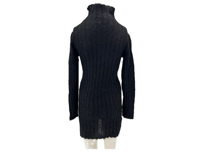 Autre Marque GIMAGUAS Strickkleid Schwarz - Ansicht 2