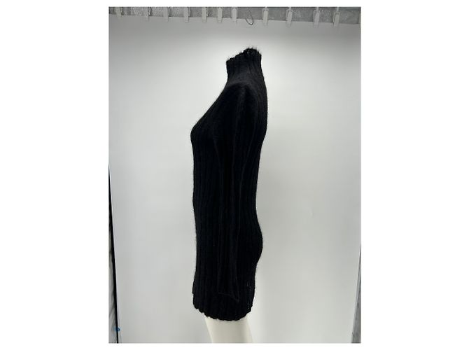 Autre Marque GIMAGUAS Strickkleid Schwarz - Ansicht 4