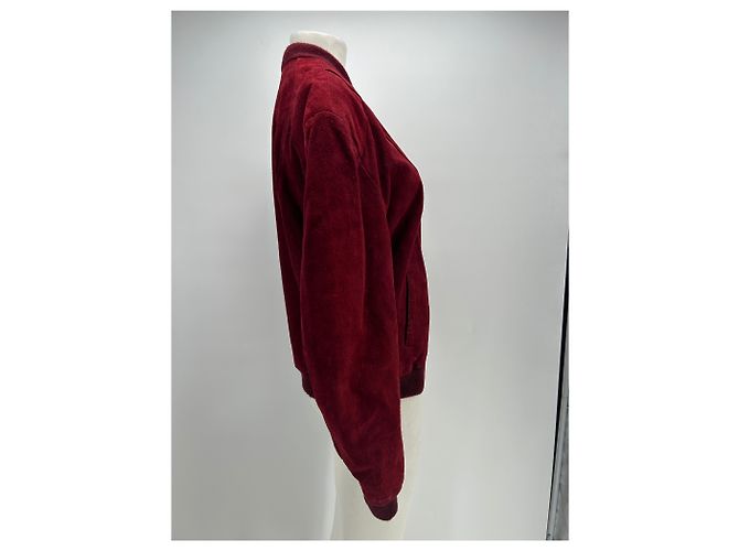 Autre Marque Rote Lederjacke - Ansicht 4