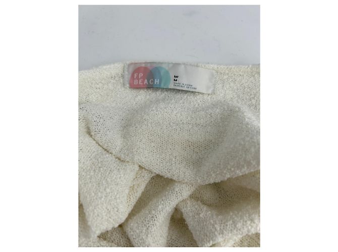 Autre Marque T-shirt bianca a maniche lunghe Bianco - vista 5