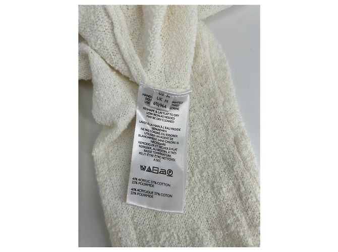 Autre Marque T-shirt bianca a maniche lunghe Bianco - vista 6