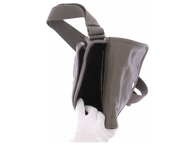Saint Laurent Borsa a tracolla "Niki Small" kaki Cachi - vista 7